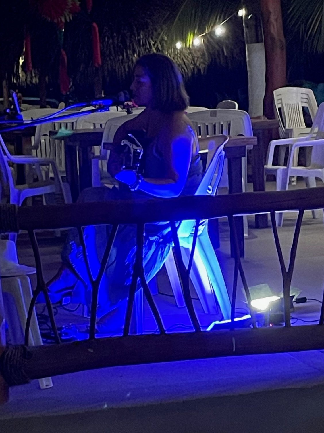 Jossy is singing us a love song I'm sure.