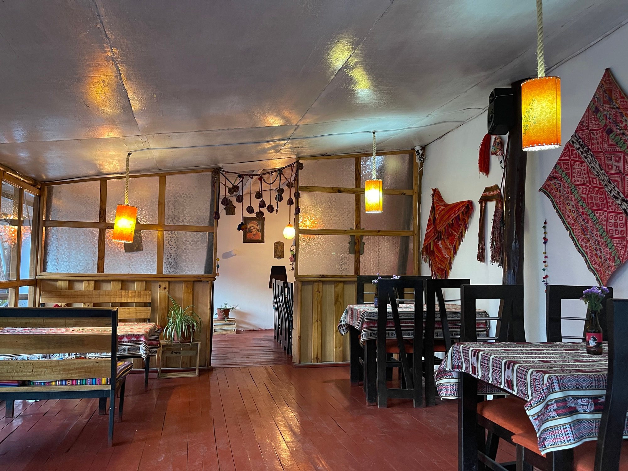 Beautiful inside restaurant 