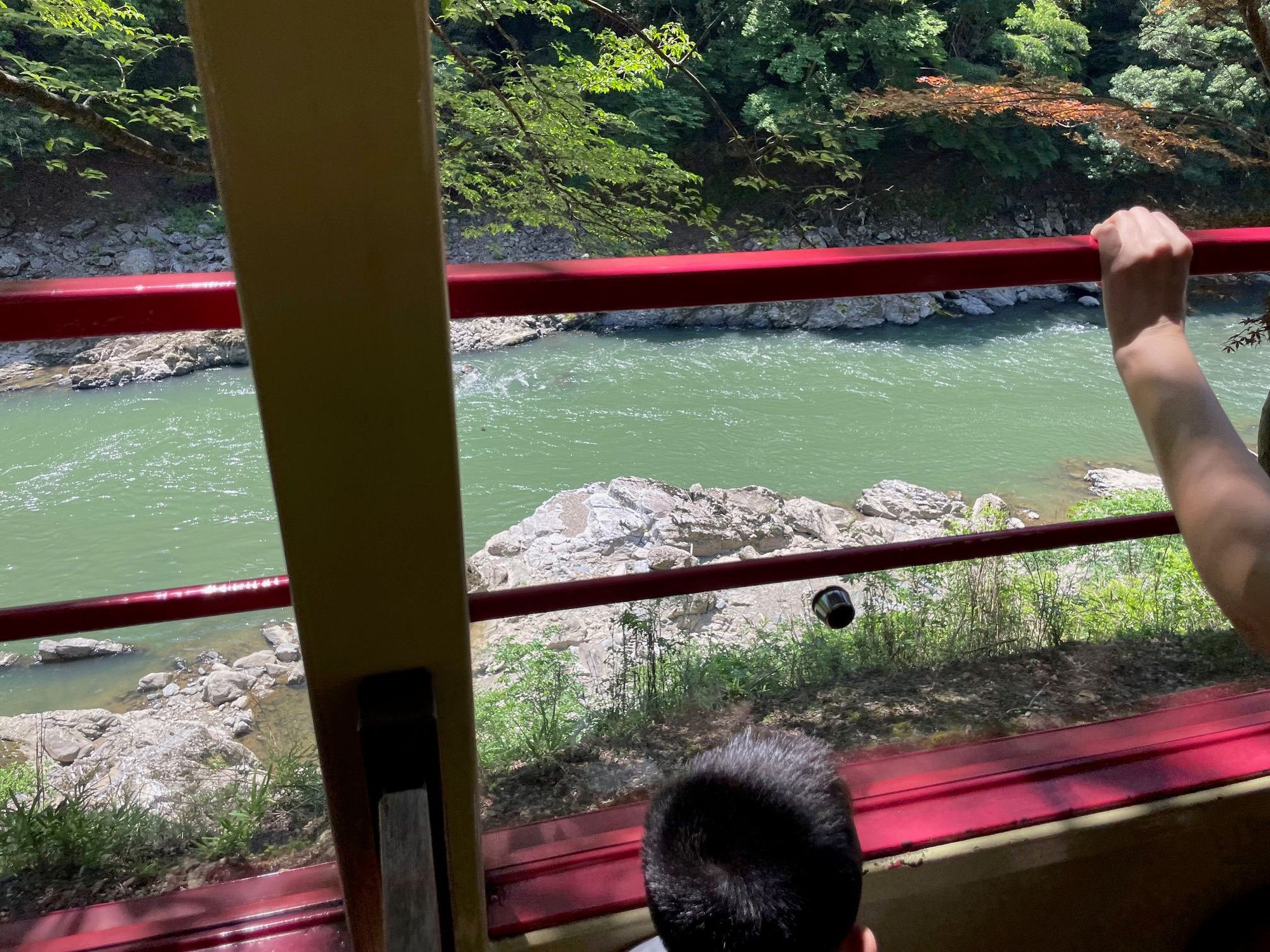 First shot along the river