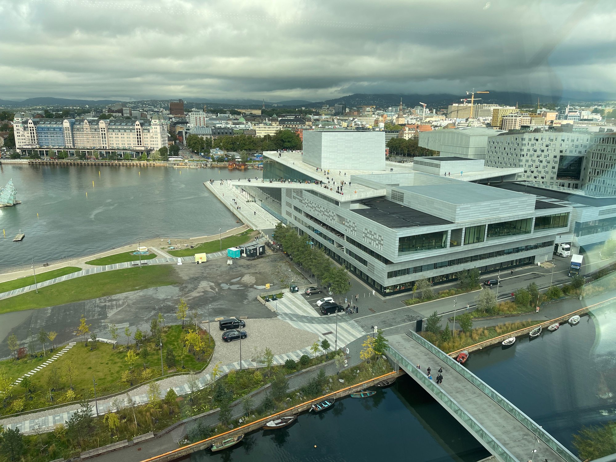 Views from the upper floor 