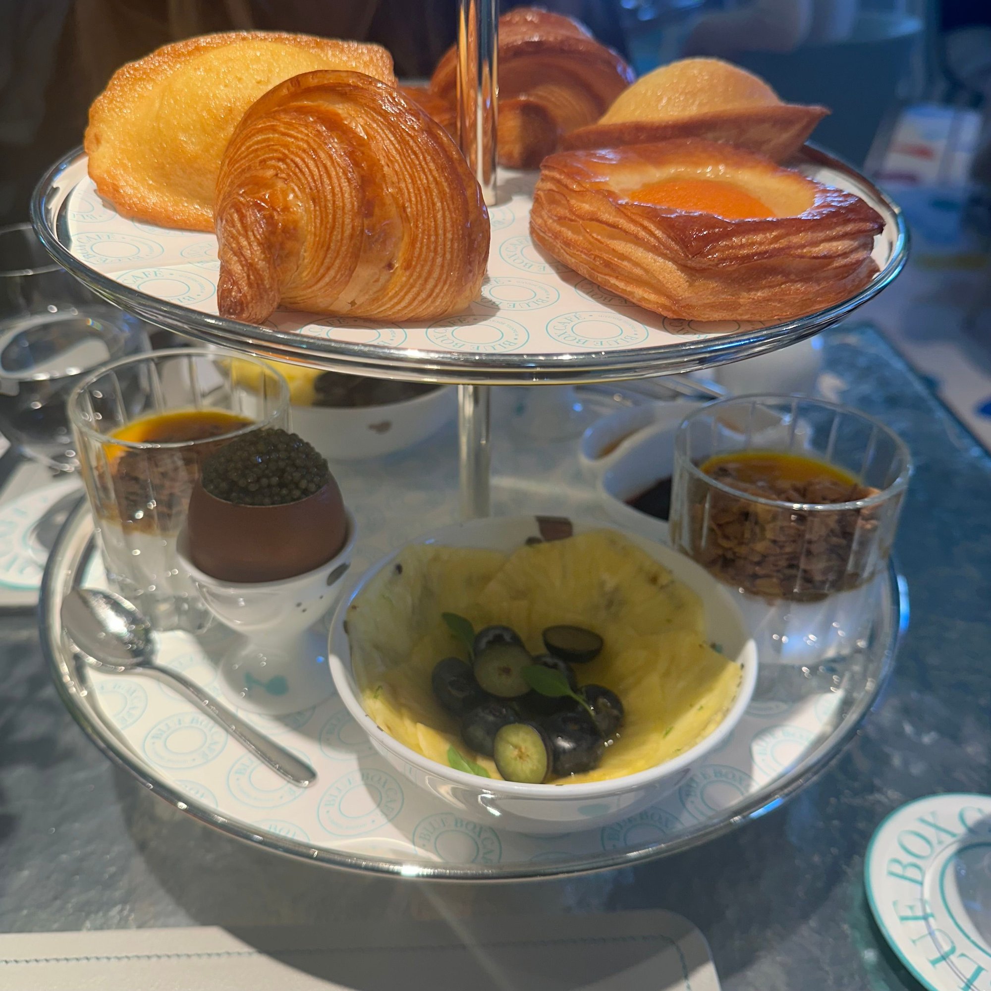 Our breakfast for two.