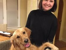 Best friends. Who knew this person who is afraid of dogs could just fall so completely in love.  