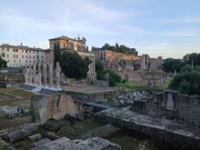 The Forums, view of Capitoline Hill