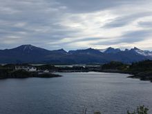 Hamn, in the distance