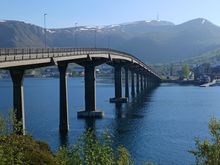 Crossing over the bridge