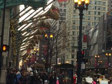 State Street, that great street. I miss when this was Marshall Fields. 