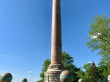 Civil War Monument honoring the fallen officers and soldiers of the Union armies. 