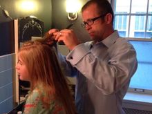 Always the French braid person; I cannot French braid hair. 