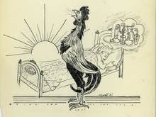 Happy birthday Gruezi. It’s something to crow about