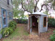 A water tank repurposed…