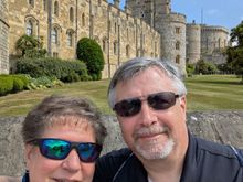 Outside Windsor Castle