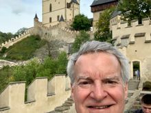 Karlstejn Castle about 30 minutes outside of Prague  by train. Spent an afternoon here by ourselves touring this castle built in the mid 1300s by Charles IV.