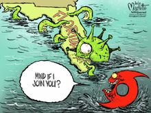 Kind of related to our possible weather this weekend.