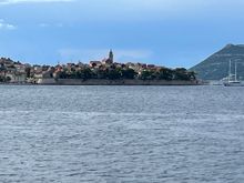 Korcula from the ferry