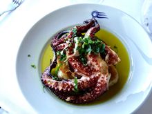 Octopus!!!! So good when cooked right.