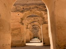 Meknès -royal stables 