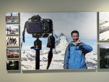 One of the many exhibits