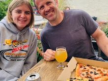 Stopped for beers (key lime gose) and pizza at Blackfoot Brewery in Helena on our way home today. 