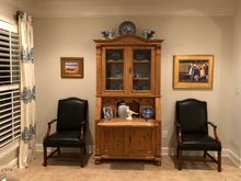 
One end of one room, done! 