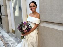 Just before the ceremony. 