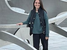 The Sun Voyager and my little Nordic friend. 