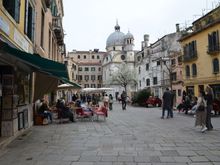 Campo Santa Maria Nova with church Santa Maria dei Miracoli