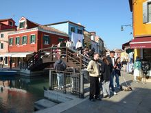main street Burano