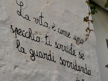 Remember, if you smile at life it will smile back - Jim Morrison