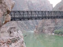 The Black Bridge on the way up