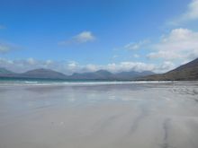 Walking along the beach