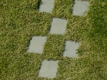 Near Termini as part of the grounds of the fine Palazzo Cinquecento hotel and the Servian wall. Staff there were terrific when we arrived laaaaaaate, like the following-day late at 3am. We explained how the rocket surgeons at Air Canada had cancelled our original flight and well...young staffer Alessandro was so understanding and still honored our paid-by-points reservation. He also assisted with the complicated process of re-ordering our morning Frecciarosa train ticket. Now THAT'S service.