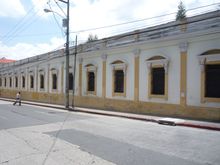 The University of San Carlos.  It’s still a functioning university, but on the ground floor several rooms offering cultural or historic displays were open to the public.