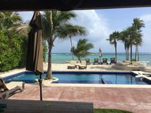 We are staying at a condo in Akumal and could not love it more.  Everyone else is in Playa del Carmen.