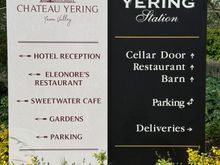 Yering Chateau that offers accommodations.