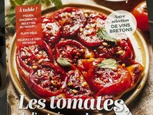 I bought a magazine this morning.  This looks amazing and hopefully someone who has tomatoes will make this!