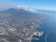 Mount Vesuvius, farewell!