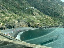 Spiaggia di Rinella, view from overlook