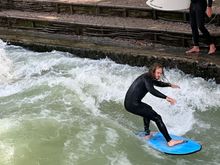 Munich surfing!!!  This guy was the best.