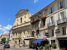 One of the major streets in the old town 