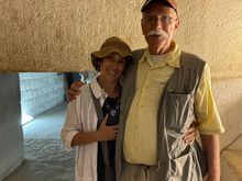 Inside the pyramid of Teti