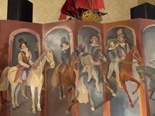 Pretty screen in the restaurant