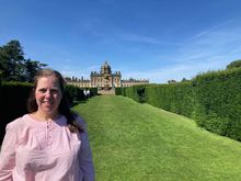 Me in front of Castle Howard 