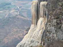 The petrified waterfall