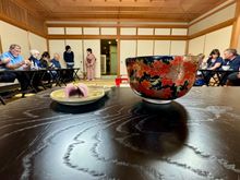 Matcha tea which Joyce and I don’t care for. At all….