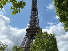 I still get excited when I see the Eiffel Tower, on my way back from the market