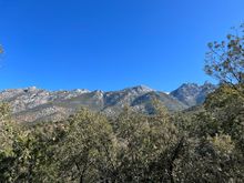 snow does add some color to the mountains.