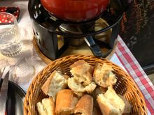 Cheese fondue
