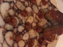 Octopus carpaccio - Le Farfalle
