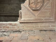 Remains of a wall in the Santa Reparata crypt.