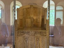 Ivory throne of Bishop Maximian at the Archbishop's Museum